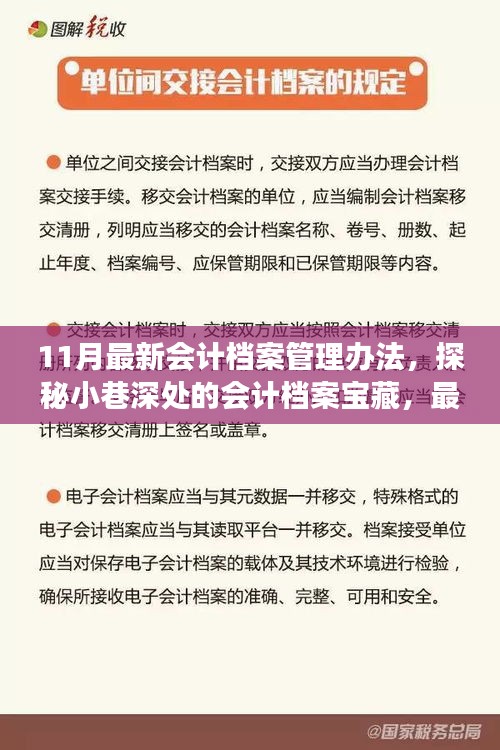 探秘最新會(huì)計(jì)檔案管理辦法，小巷深處的寶藏與獨(dú)特故事揭秘