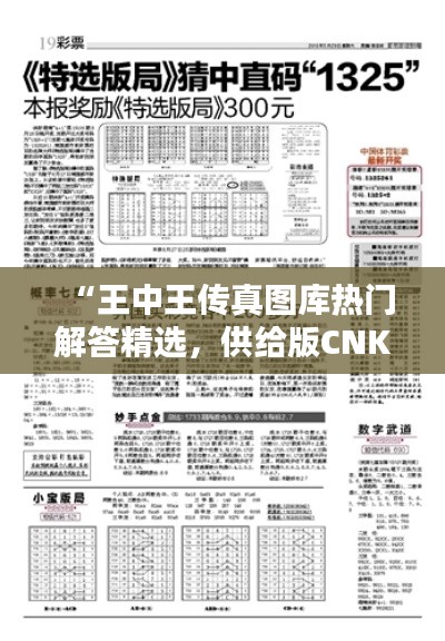 “王中王傳真圖庫熱門解答精選，供給版CNK575.39”