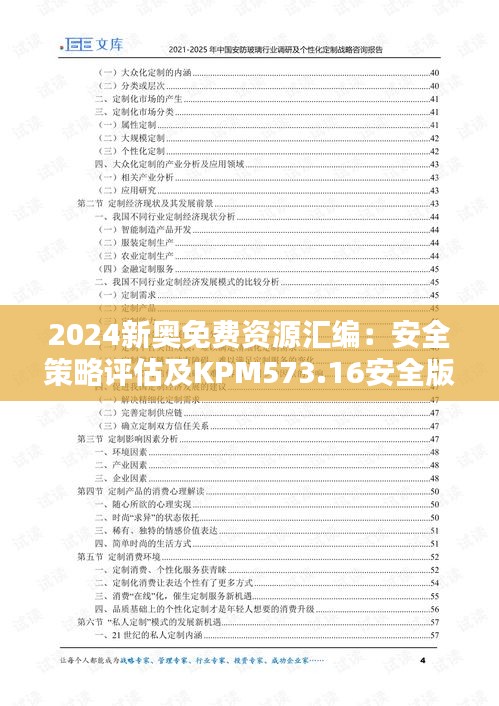 2024新奧免費(fèi)資源匯編：安全策略評估及KPM573.16安全版