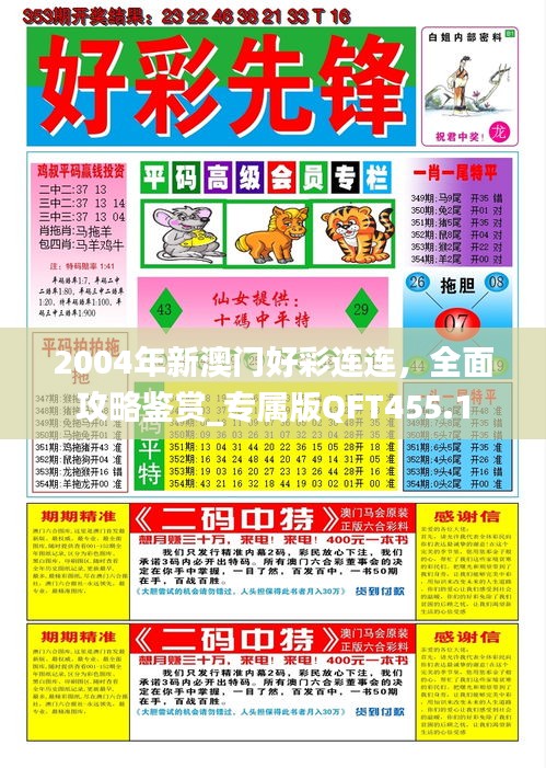 2004年新澳門好彩連連，全面攻略鑒賞_專屬版QFT455.1