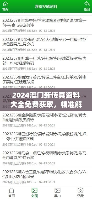 2024澳門新傳真資料大全免費獲取，精準解讀挑戰(zhàn)版WND404.05