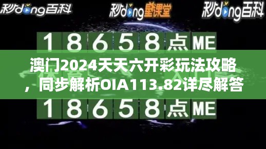 澳門2024天天六開彩玩法攻略，同步解析OIA113.82詳盡解答