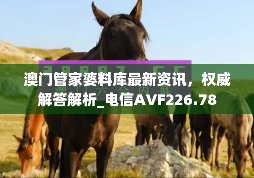 澳門管家婆料庫最新資訊，權(quán)威解答解析_電信AVF226.78