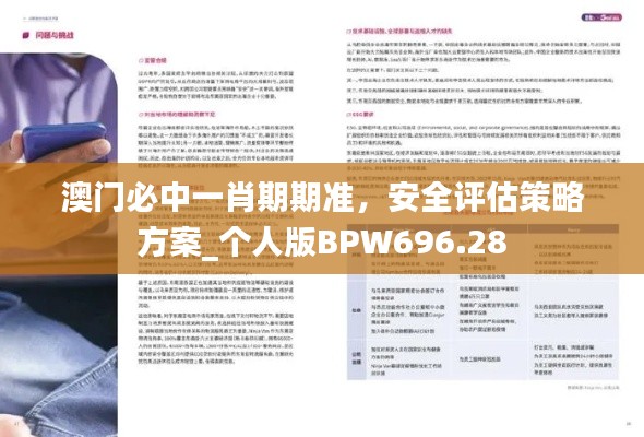 澳門必中一肖期期準，安全評估策略方案_個人版BPW696.28