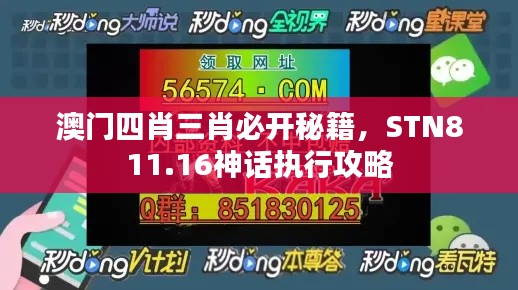 澳門四肖三肖必開秘籍，STN811.16神話執(zhí)行攻略