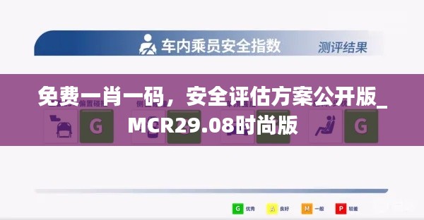 免費一肖一碼，安全評估方案公開版_MCR29.08時尚版