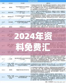 2024年資料免費匯總：詳解數(shù)據(jù)資料與NTV889.58未收錄內(nèi)容