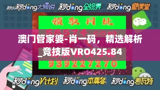 澳門(mén)管家婆-肖一碼，精選解析_競(jìng)技版VRO425.84