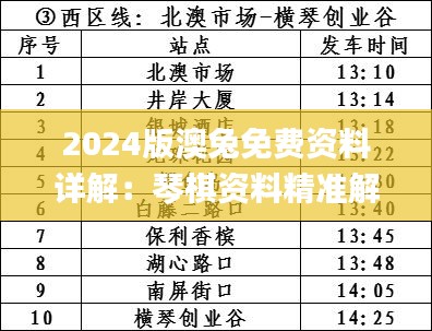 2024版澳兔免費資料詳解：琴棋資料精準(zhǔn)解讀_ZUO561.35新釋