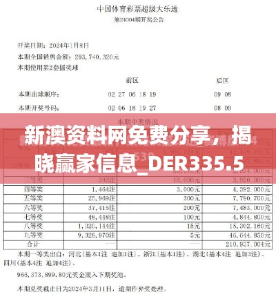 新澳資料網(wǎng)免費分享，揭曉贏家信息_DER335.56深度解析