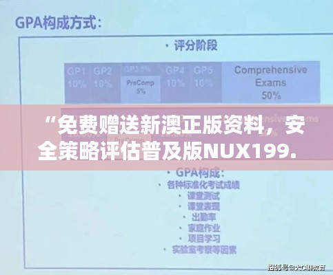 “免費(fèi)贈送新澳正版資料，安全策略評估普及版NUX199.15體驗(yàn)”