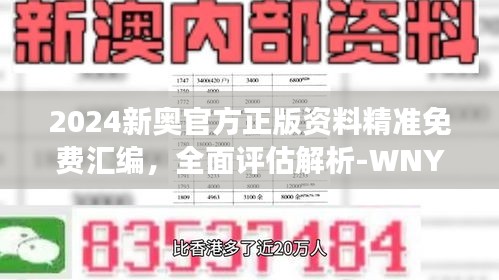 2024新奧官方正版資料精準免費匯編，全面評估解析-WNY159.08連續(xù)版