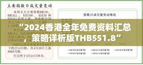 “2024香港全年免費(fèi)資料匯總，策略詳析版THB551.8”