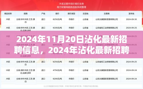 2024年沾化最新招聘信息全攻略，獲取與應聘指南（初學者與進階用戶必備）