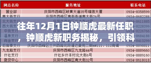 鐘順虎新職務(wù)揭曉，引領(lǐng)科技革新，共創(chuàng)智能生活新紀(jì)元