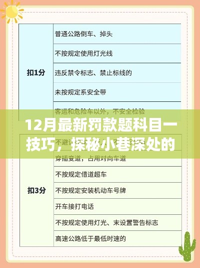 探秘駕駛寶典，揭秘科目一罰款題制勝技巧與小巷駕駛秘籍（最新更新）