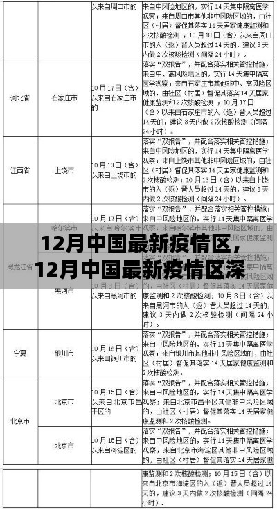 中國最新疫情區(qū)深度解析與報告，十二月最新動態(tài)關(guān)注