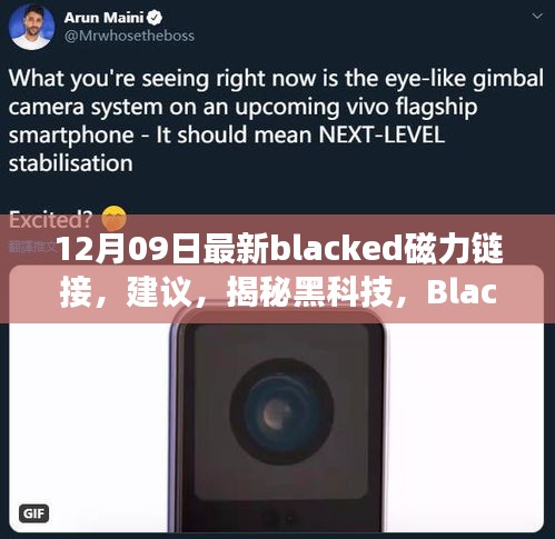 揭秘黑科技，Blacked磁力鏈接革新之作——探索未來科技犯罪的邊緣