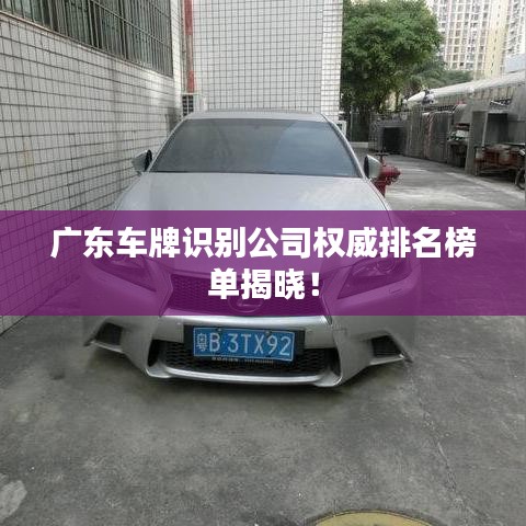 廣東車牌識別公司權(quán)威排名榜單揭曉！