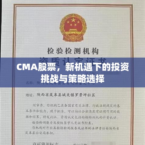 CMA股票，新機遇下的投資挑戰(zhàn)與策略選擇