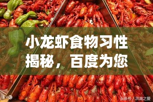 小龍蝦食物習性揭秘，百度為您解析生長習性之謎